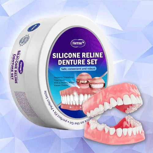 Hermsa™ Silicone Lined Denture Set (BDA Recommended) (LIMITED TIME DISCOUNT LAST 30 MINUTES ⏰)