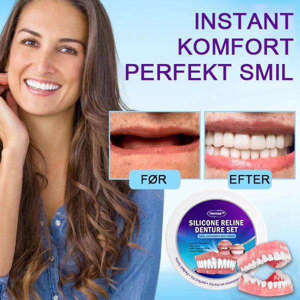 Hermsa™ Silicone Lined Denture Set (BDA Recommended) (LIMITED TIME DISCOUNT LAST 30 MINUTES ⏰)