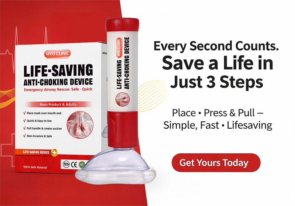Myo Clinic® Life-Saving Anti-Choking Device