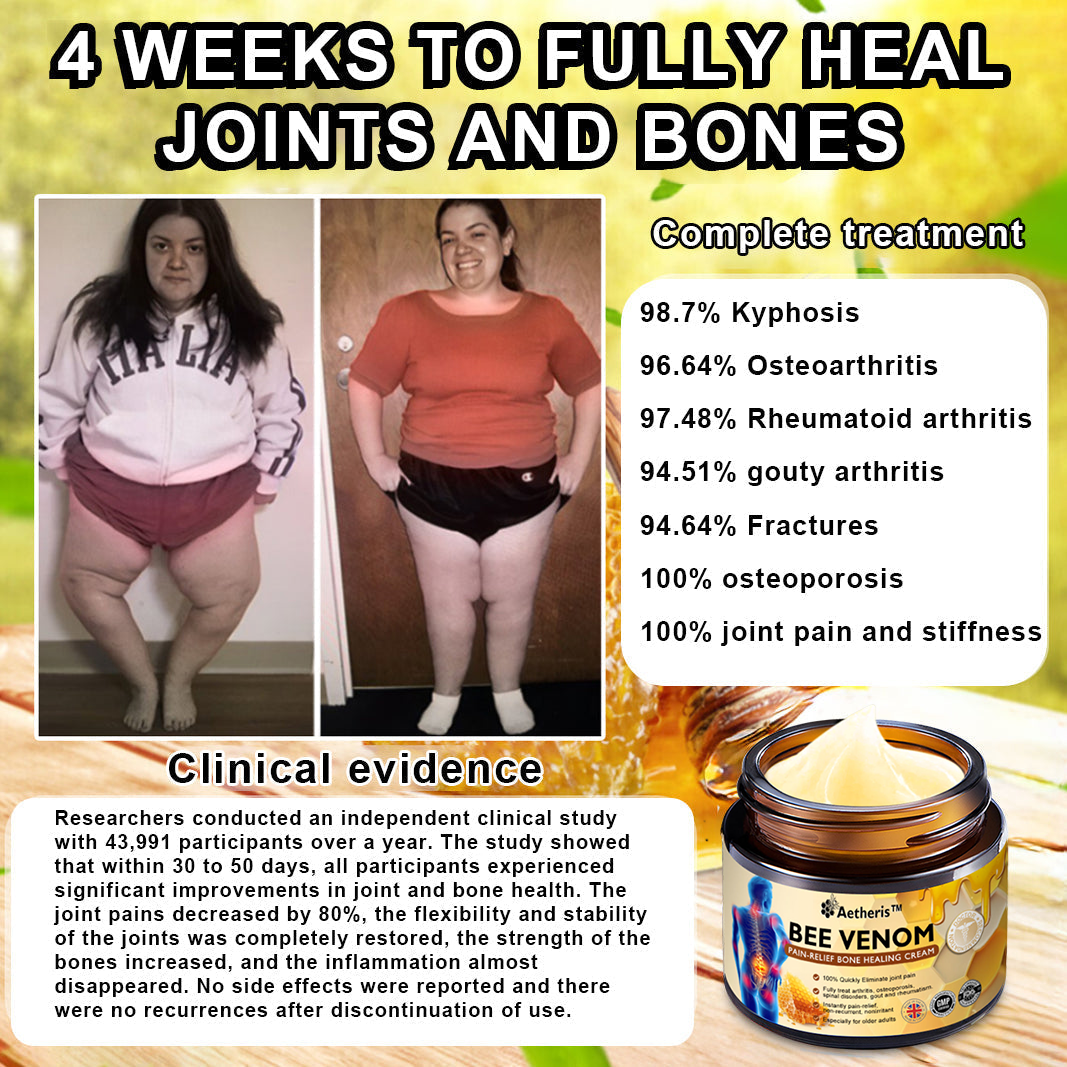 Aetheris⢠Bee-Venom Pain-Relief Bone Healing Cream (Especially for older adults &AAOS recommendsð§ââïž)ðð