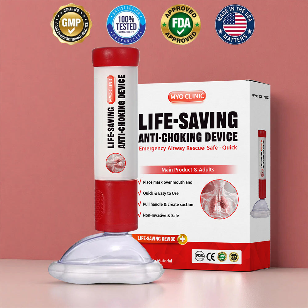 Myo Clinic® Life-Saving Anti-Choking Device