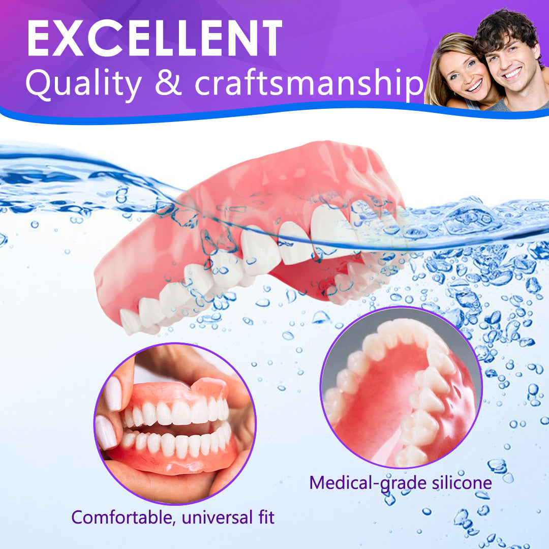 Hermsa™ Silicone Lined Denture Set (BDA Recommended) (LIMITED TIME DISCOUNT LAST 30 MINUTES ⏰)