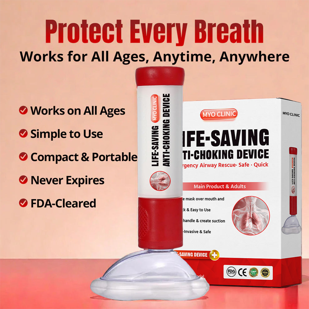 Myo Clinic® Life-Saving Anti-Choking Device