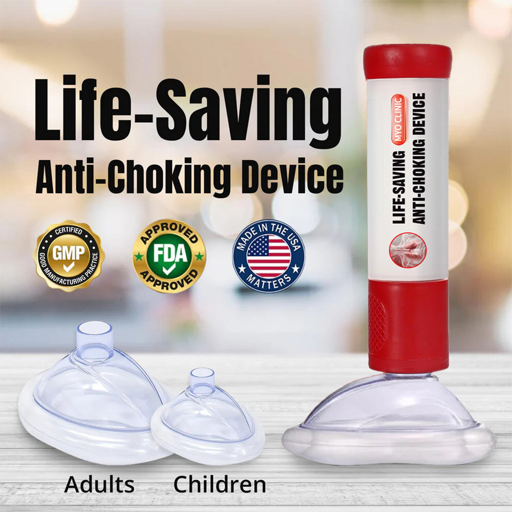 Myo Clinic® Life-Saving Anti-Choking Device