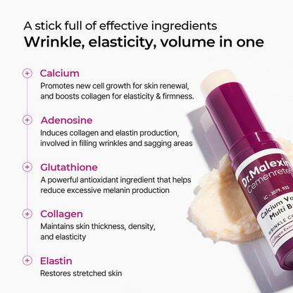 [Dr.Malexin Official] Cemenrete Calcium Multi Balm | Anti-aging, Sagging, Wrinkles | Korean Cosmetics