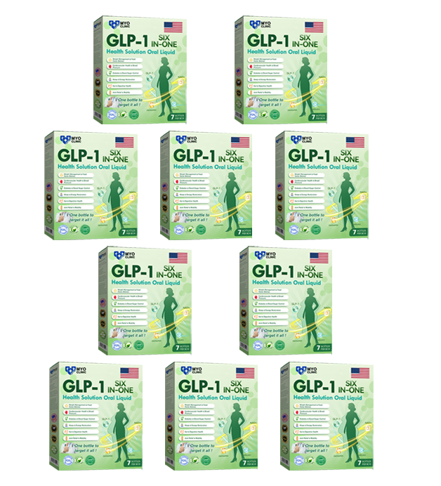 🇺🇸Official Store | Myo Clinic GLP-1 SIX-IN-ONE Health Solution Oral Liquid (Just once a day, visible changes in 7 days) For obesity, cardiovascular health, diabetes, sleep apnea, Gut Health, joint issues, and more