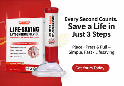 Myo Clinic® Life-Saving Anti-Choking Device