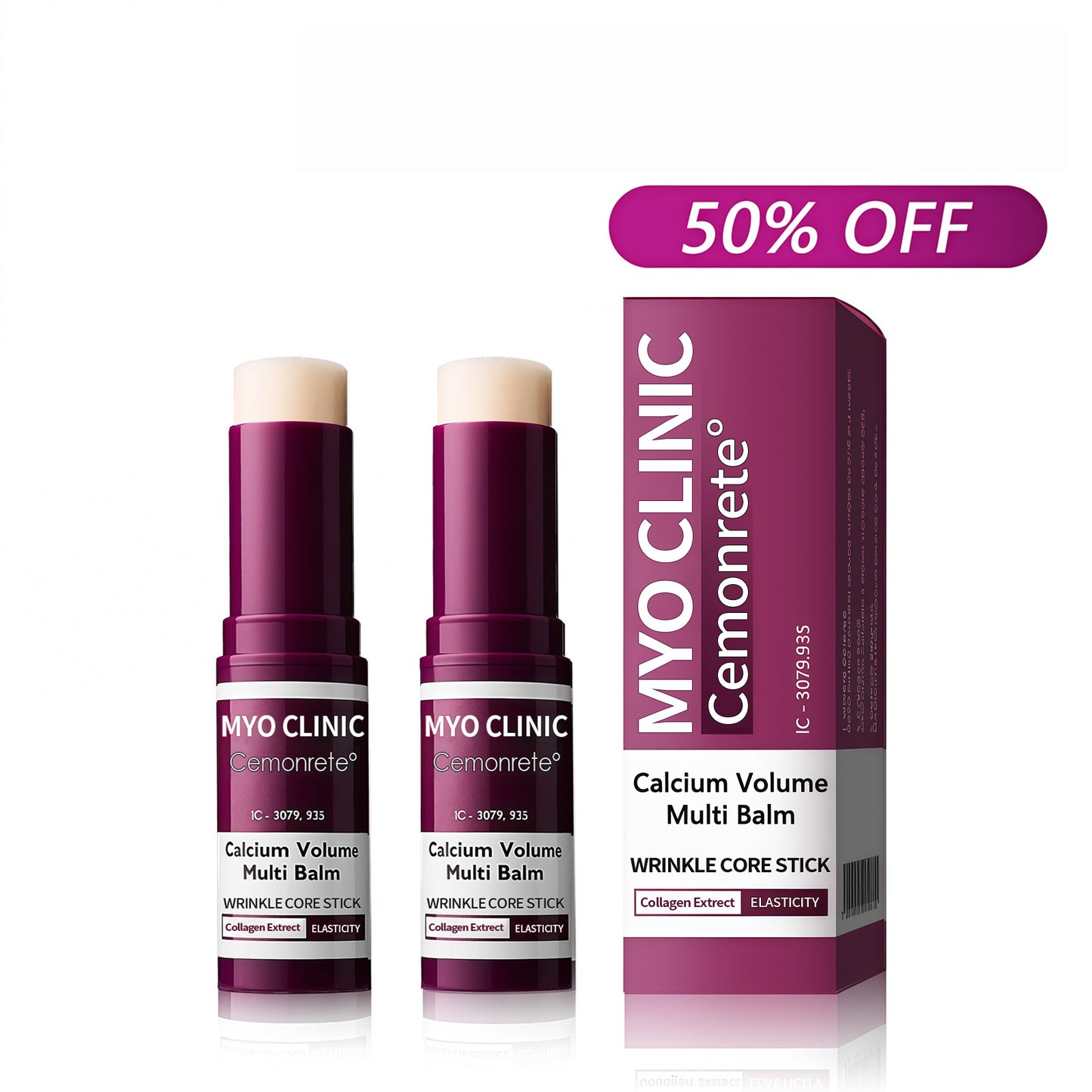 🌷[Myo Clinic Official] 50%OFF✨Cemenrete Calcium Multi Balm | Anti-aging, Sagging, Wrinkles