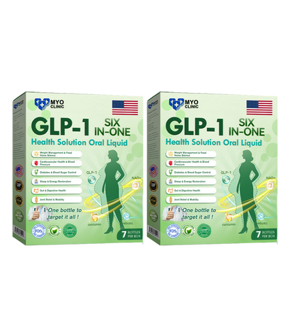 🇺🇸Official Store | Myo Clinic GLP-1 SIX-IN-ONE Health Solution Oral Liquid (Just once a day, visible changes in 7 days) For obesity, cardiovascular health, diabetes, sleep apnea, Gut Health, joint issues, and more