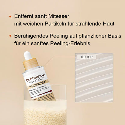 Dr.Malexin Peel-Shot Glow Rice Ampoule Duo - Seren zum Aufhellen, Peelen und Befeuchten🌾