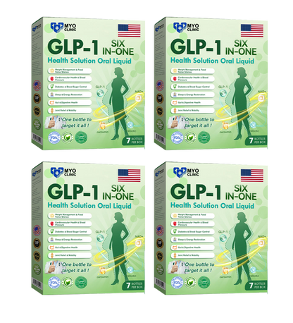 🇺🇸Official Store | Myo Clinic GLP-1 SIX-IN-ONE Health Solution Oral Liquid (Just once a day, visible changes in 7 days) For obesity, cardiovascular health, diabetes, sleep apnea, Gut Health, joint issues, and more