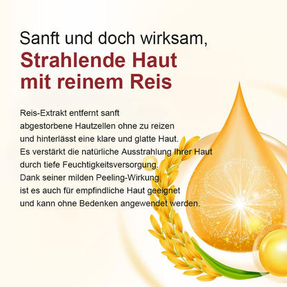 Dr.Malexin Peel-Shot Glow Rice Ampoule Duo - Seren zum Aufhellen, Peelen und Befeuchten🌾