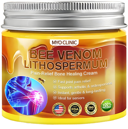 Myo Clinic BEE VENOM LITHOSPERMUM Pain-Relief Bone Healing Cream 👑(Specially for older adults)