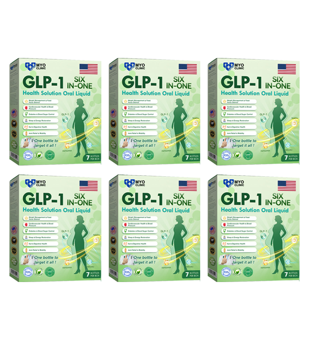 🇺🇸Official Store | Myo Clinic GLP-1 SIX-IN-ONE Health Solution Oral Liquid (Just once a day, visible changes in 7 days) For obesity, cardiovascular health, diabetes, sleep apnea, Gut Health, joint issues, and more