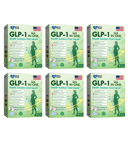 🇺🇸Official Store | Myo Clinic GLP-1 SIX-IN-ONE Health Solution Oral Liquid (Just once a day, visible changes in 7 days) For obesity, cardiovascular health, diabetes, sleep apnea, Gut Health, joint issues, and more