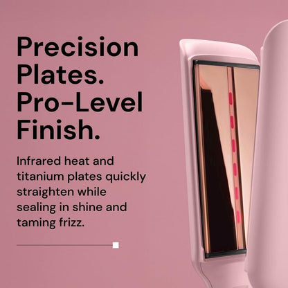 Dr.Meloxin Last Day Sale 🔥85% OFF DualGlam Mini Styler Dual-purpose Curling/Straightening Iron