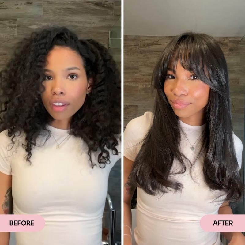 Dr.Meloxin Last Day Sale 🔥85% OFF DualGlam Mini Styler Dual-purpose Curling/Straightening Iron